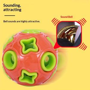 Balle à mâcher durable pour chiens, best-seller, un jouet interactif pour animaux de compagnie qui sonne, s'illumine et aide à la dentition - Product Image 4
