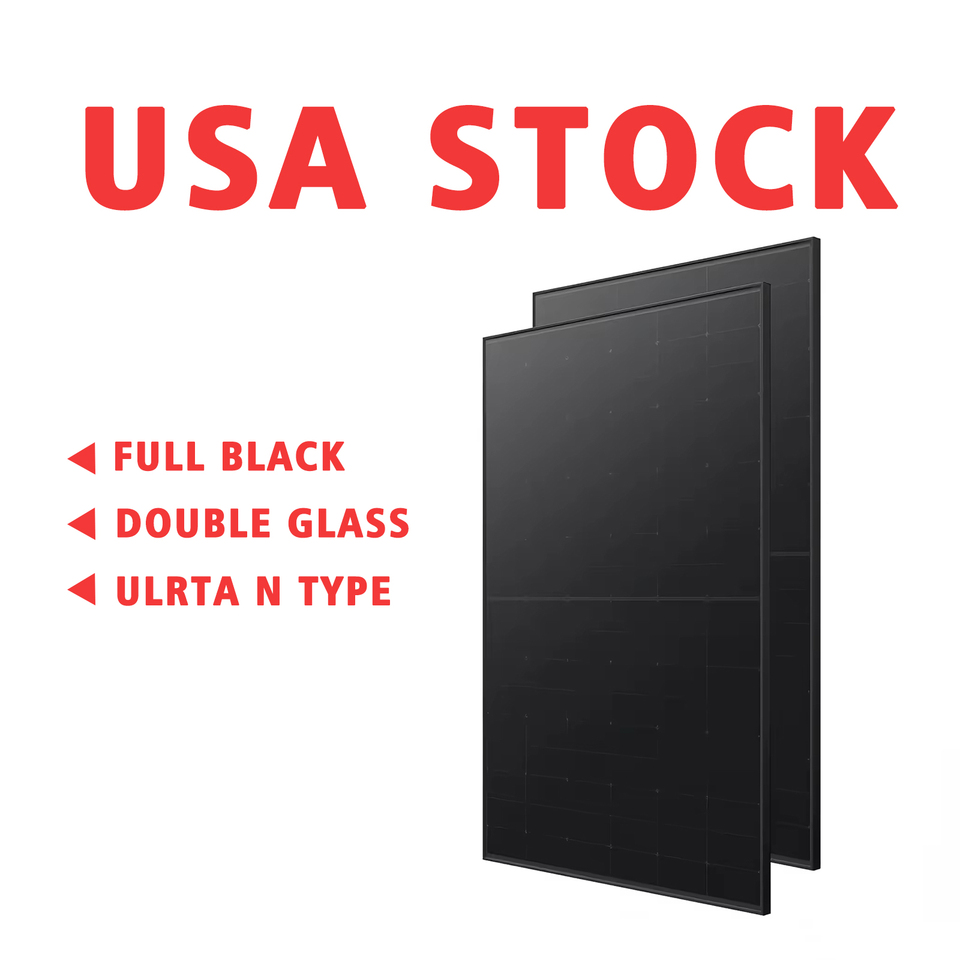 Usa Stock 400w 430w 450w 455w 590w 600w 700w Solar Panel Monocrystalline Half-cell N-type High Efficiency 550 Watt Solar Panel