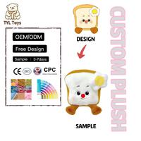 Peluche personnalisée en coton avec squelette et vêtements articulés, conception OEM/ODM, chien en peluche