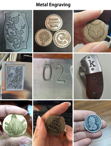 เครื่องแกะสลักตราประทับด้วยเลเซอร์สำหรับตัดโลหะทำจากโลหะสแตนเลสมีตัวอักษรลึกสลักจี้ตัวอักษร - Product Image 4