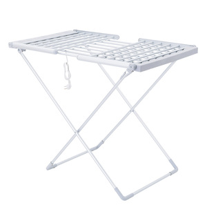 ORVICA Electric Folding Wing-Shaped Clothes <b>Rack</b>, Floor Standing Clothes <b>Rack</b>, Folding Clothes <b>Rack</b>, Electric Heating, Automatic - Product Image 2
