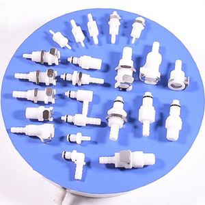 LMD220 Válvula de cierre Enchufe macho Acoplamientos de desconexión rápida en línea Accesorios de lengüeta de manguera para aire de agua - Product Image 5