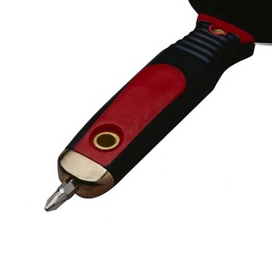 Espátula <span class=keywords><strong>de</strong></span> masilla <span class=keywords><strong>de</strong></span> acero inoxidable con mango <span class=keywords><strong>de</strong></span> plástico fijado con remache <span class=keywords><strong>de</strong></span> latón - Product Image 4