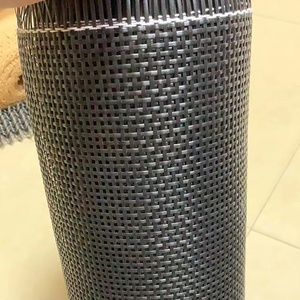 Rattan artificiel en polyéthylène, maille de 1/2 pouce, cannage en PE, cannage en plastique, rouleau de cannage en rattan, mobilier d'extérieur en rattan - Product Image 4