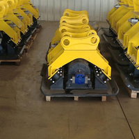 Offre Spéciale : Compacteur à plaque vibrante hydraulique pour excavatrice de marque RB, en acier Q355, haute fréquence, haute durabilité, facile à utiliser