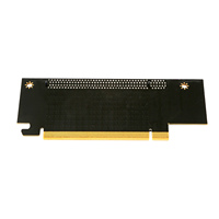 컴퓨터/서버 PCIE 라이저 카드 16X 남성 여성 U1/U2 PCI 익스프레스 3.0 90 도 어댑터 익스텐더 마더 보드 연결 카드