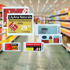 Etiqueta Electrónica de Precio para Estante de 5.8 Pulgadas, Etiqueta ESL para Supermercado, 4 Colores, Wifi, Pantalla Digital de Tinta Electrónica, para Venta al por Mayor en Supermercados - Product Image 1