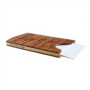 AZ ENTERPRISES Blank Customized Wooden Business Card Holder <b>Solid</b> <b>Wood</b> Name Card Stand Natural <b>Wood</b> Color Office Promotional - Product Image 1
