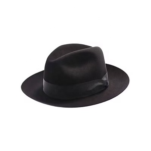 Classic 100% Wool <strong>1920s</strong> Gatsby <strong>Gangster</strong> Fedora Hat for <strong>Men</strong> and Women Fall Felt Wide Brim Panama Derby Hat - Product Image 4