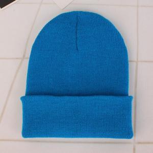 Bonnet en tricot 100 % acrylique personnalisé avec logo, vente en gros, bonnets unis - Product Image 6