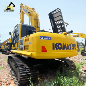 Longue excavatrice utilisée par PC240LC-8 de KOMATSU de grande stabilité de train d'atterrissage pour le terrain difficile - Product Image 5