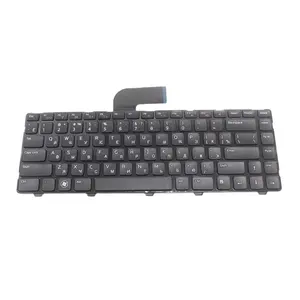 HK-HHT laptop keyboard cheap price for Dell N4110 N4050 Russian version universal external laptop keyboards with backlight