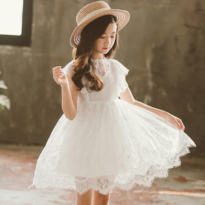 Nuevos Vestidos de Fiesta Blancos de Calidad para Niñas, Estilo Casual Occidental, Compre a un Proveedor Chino - Product Image 4