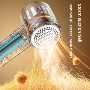 Mini <span class=keywords><strong>rasoir</strong></span> électrique portable pour éliminer les bouloches, les peluches et les poils des vêtements, des pulls et autres textiles - Product Image 6