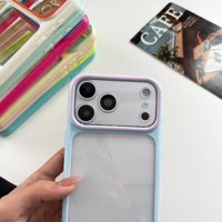 Coque personnalisable tendance et mignonne à motif de dessin animé pour iPhone 18 17 Pro Max, avec bordure colorée dégradée en acrylique, nouvelle arrivée