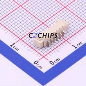 1.25-6A-WT Wire-to-Board Pin Header SMD,P=1.25mm,Horizontal Mount Connector 1x6P 1.25mm Horizontal Mount 6P - Product Image 2