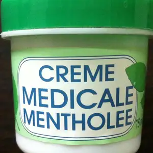 CRÈME médicale mentholee