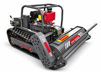 Tondeuse à gazon télécommandée 9HP RC Crawler EPA diesel pour pentes et collines