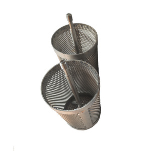 Filtre à liquide en maille d'alliage de titane Ta1, à trous ronds, impureté 0,02, pour équipement chimique - Product Image 1