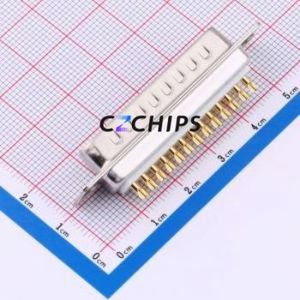 X0125WC2W1 D-Sub/VGA Connector Through hole Component (THT) Connector Standard D-Sub Male 25P Solder Wire Type - Product Image 2