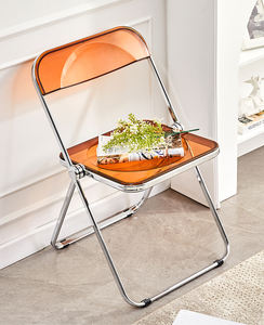 Fashion Design Foldable Restaurant <b>Chairs</b> Clear Acrylic Folding <b>Chair</b> for Weddings Event - Product Image 6
