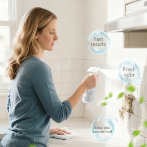 Multifunctional Disposable Eco-Friendly <strong>Tile</strong> Glass Faucet Stainless Steel Natural Formula <strong>Bathroom</strong> Kitchen Liquid Spray <strong>Cleaner</strong> - Product Image 5