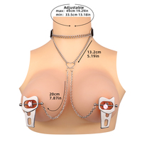 Pinces à tétons en métal avec poids, équipement de bondage, clips pour tétons, jeux pour adultes, pinces à tétons en métal avec chaîne