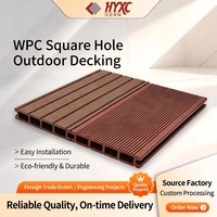 Planches de terrasse en WPC, dalles de terrasse, revêtements de sol pour extérieur, ignifuges, pour jardin, couverture de piscine