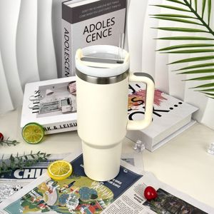 Vaso Térmico <span class=keywords><strong>de</strong></span> Viaje <span class=keywords><strong>de</strong></span> Acero Inoxidable <span class=keywords><strong>de</strong></span> Doble Pared con Logotipo Personalizado, 30oz/40oz, Diseño sin Tallo - Product Image 6