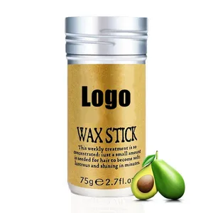 Hair Wax Stick Styling Hair Pomade Stick Non-greasy Texture Moisturizing Long-Lasting Smoothing Styling Hair Makeup Wax Stick