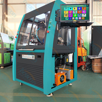 Banco de pruebas para bombas inyectoras Common Rail CR1028 con operación de prueba automática de un solo toque y reporte de prueba imprimible para mantenimiento de motores diésel.