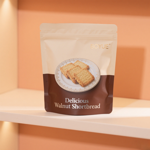 Pochette debout noire mate de haute qualité avec zip-lock et barrière étanche à l'humidité doublée d'aluminium - Product Image 3