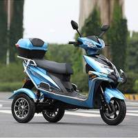Wholesale High Speed Electric Bike Motorcycle 1000W 60V Off-Road Scooter Moped Tricycle 30KM/H 200-300kg Payload