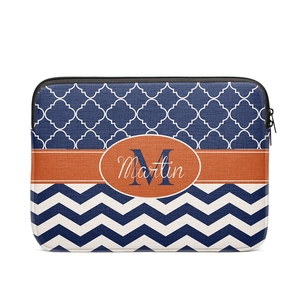 工厂优质基材亚麻氯丁橡胶笔记本电脑保护套 10 13 15 英寸空白热升华笔记本电脑包 - Product Image 5