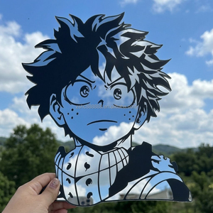 กระจกอะคริลิคใสคุณภาพสูงลายอนิเมะมายฮีโร่อะคาเดเมีย อิซึกุ สำหรับตกแต่งผนังห้อง จำหน่ายเป็นชุด - Product Image 3