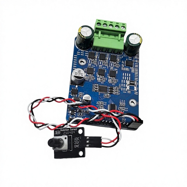 1PCS DC 6V-80V BLDC Three Phase Brushless Motor Controller PWM 1600W 50A Hall Motor Module