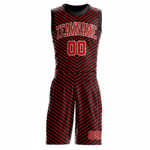 Camiseta y pantalones cortos de baloncesto personalizados, uniforme de equipo, ropa deportiva para hombre, 100% poliéster, ligero, OEM - Product Image 1