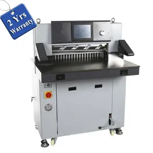 GC670H Economische Goedkope Elektrische Kantoor Guillotine Papier Snijmachine Voor Tissue Boek Notebook Trimmen