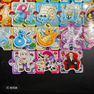 DM Pokemoned 151 - Rompecabezas Magnético <span class=keywords><strong>para</strong></span> Refrigerador, Coleccionable <span class=keywords><strong>de</strong></span> Anime, Rompecabezas 3D, Pegatinas Magnéticas, Impresión a Todo Color, Juego <span class=keywords><strong>de</strong></span> <span class=keywords><strong>Mesa</strong></span> - Product Image 4