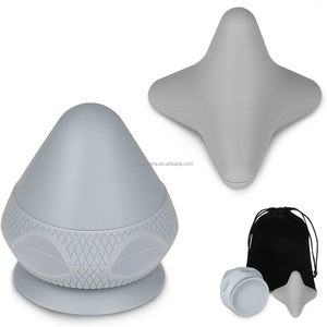 Boule de massage musculaire avec ventouse pour l'entraînement Boule de massage murale en silicone souple personnalisée pour les muscles - Product Image 2