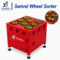 Trieur de colis intelligent à roues réglables haute vitesse - Durable, compatible multi-cargaisons pour le tri de colis express et de cartons YJ-INTL