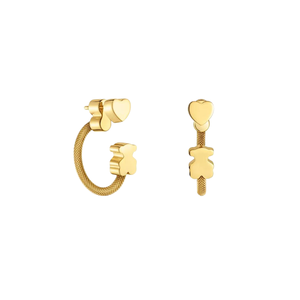 <span class=keywords><strong>Pendientes</strong></span> de Plata de Ley S925 con Baño de Oro y Piedras Naturales con Diseño de <span class=keywords><strong>Oso</strong></span> para Mujer, Estilo Europeo Americano, de Xiong, para Aniversario - Product Image 4