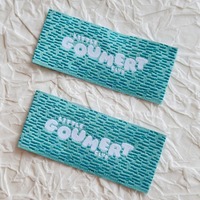 Étiquettes de vêtements de marque privées personnalisées Logo en coton/satin/tissé pour emballage de vêtements de marque personnalisée privée