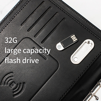 Cadeau d'affaires pratique 8000mAh avec indicateur d'écran ordinateur portable avec chargeur sans fil