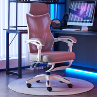 Chaise de Bureau Ergonomique en Maille pour Ordinateur, Dossier Réglable et Pivotant, pour Personnel, Maison et Bureau, Avec Appui-tête