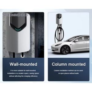 Chargeur intelligent pour véhicules électriques 7 kW, prise Type 2, IP65, station de recharge murale pour divers véhicules électriques - Product Image 4
