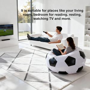 <b>Inflatable</b> <b>Sofa</b> Air Couch-Portable Waterproof Outdoor Camping Travel Lounger Living Room Modern Design PVC Material - Product Image 4
