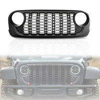 Pare-chocs avant LUMA en ABS pour Jeep Wrangler JK, mise à niveau vers la calandre JL 2024, accessoires 4x4, calandre 2007-2017 Sahara Rubicon