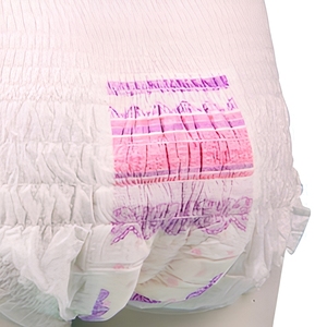 Échantillon Gratuit : <span class=keywords><strong>Culotte</strong></span> Hygiénique Femme Respirante Super Absorbante Confortable Toute la Nuit avec Couche Supérieure Type Tissu - Product Image 4