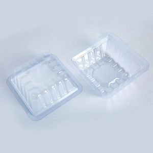 Zhenxin Bandeja Dental Curva Desechable, Tazón Médico Transparente de Plástico con Forma de Cintura, Moldeado por Inyección de Una Sola Cara - Product Image 3